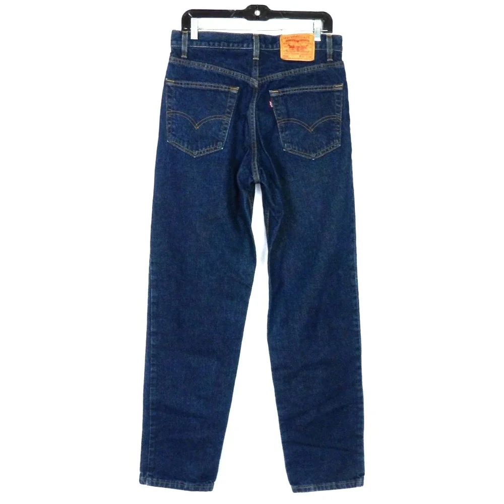Levi's Vintage Y2K 100% Cotton 550 Relaxed Fit Made in USA Jeans Men's 32 X 34